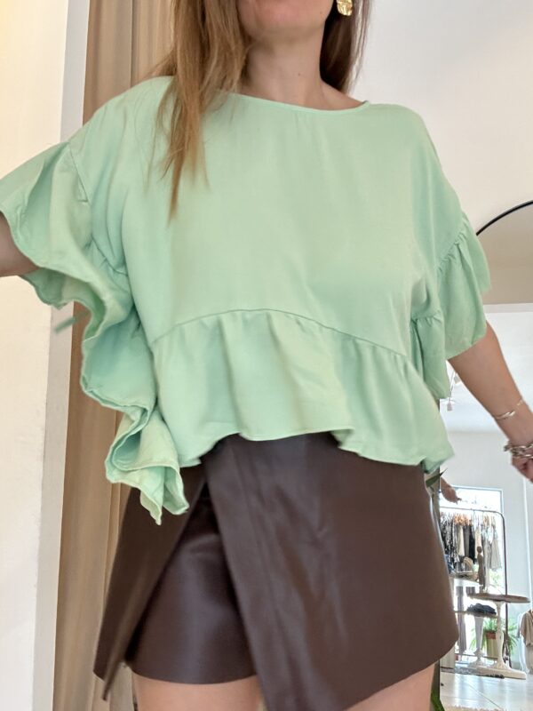 Blusa Volantes