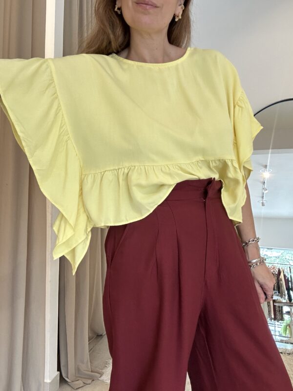Blusa Volantes