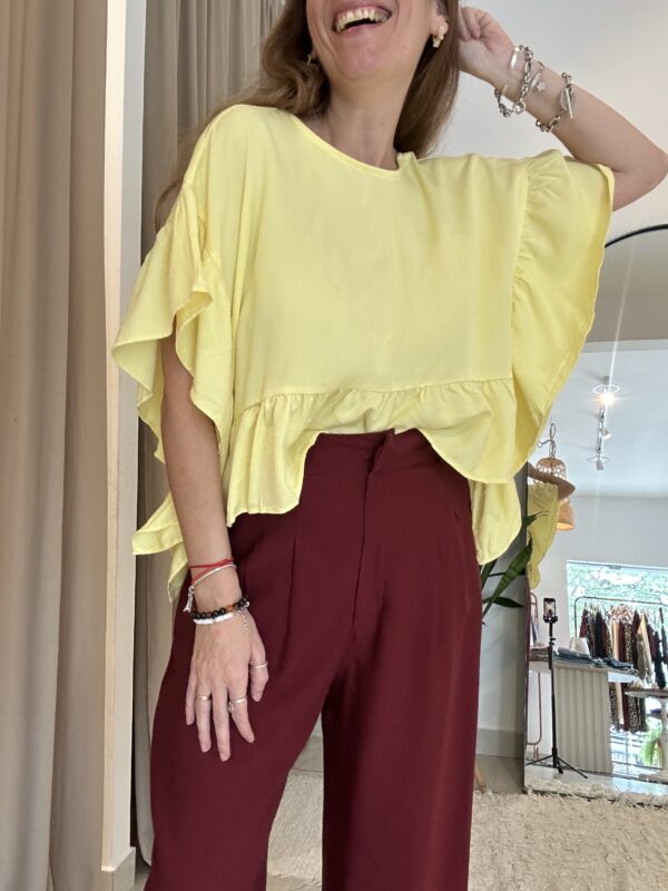 Blusa Volantes