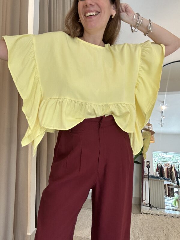 Blusa Volantes