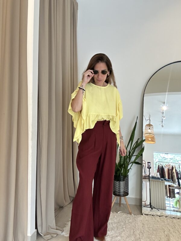 Blusa Volantes