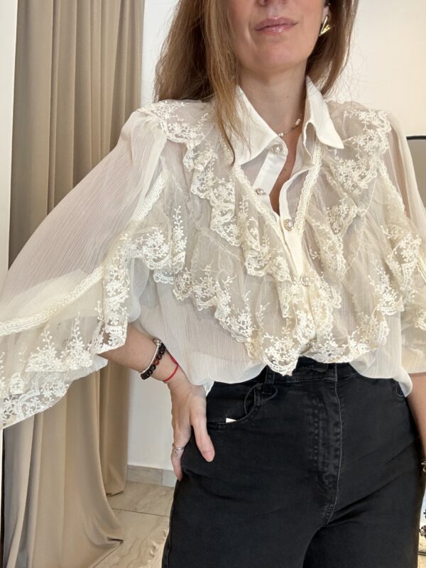 Camisa Volante Prince