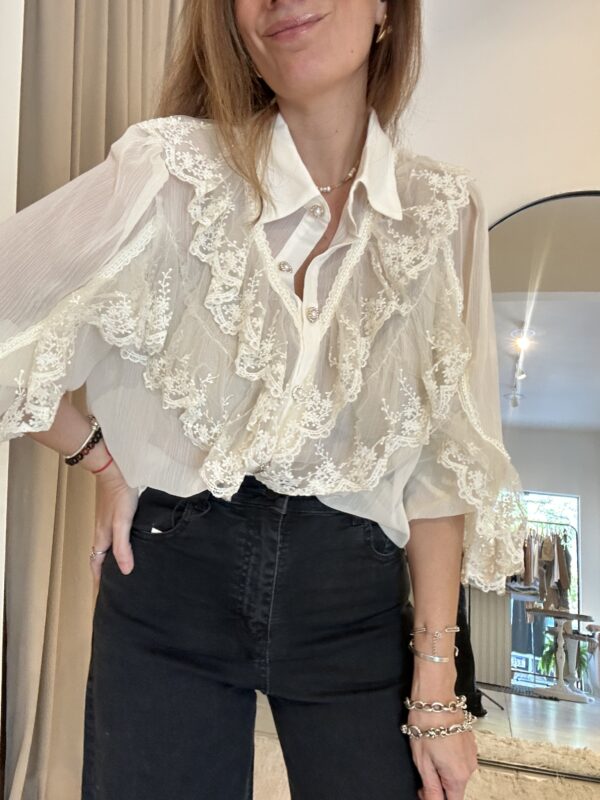Camisa Volante Prince