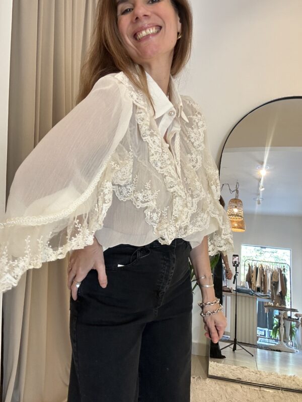 Camisa Volante Prince