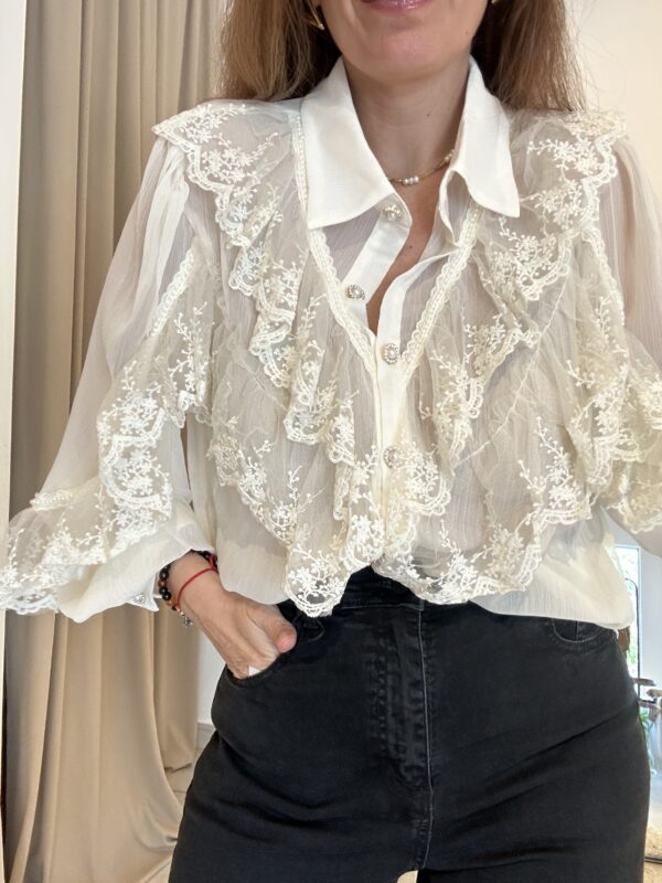 Camisa Volante Prince