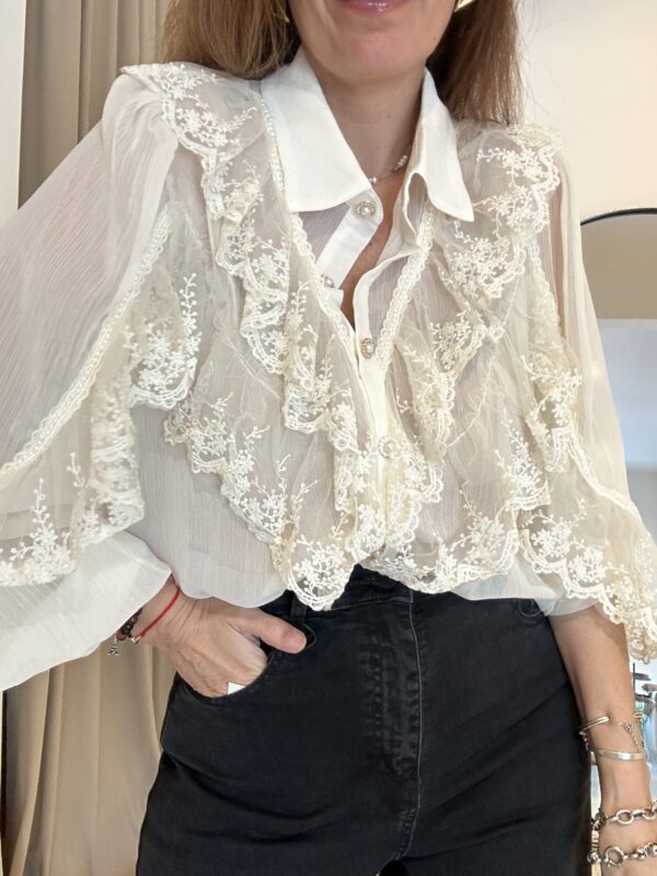Camisa Volante Prince