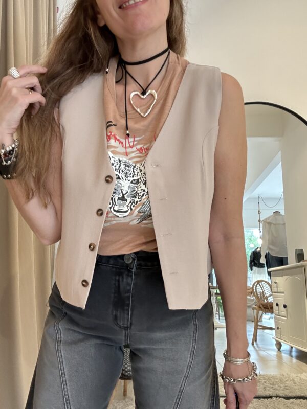 Chaleco Camel