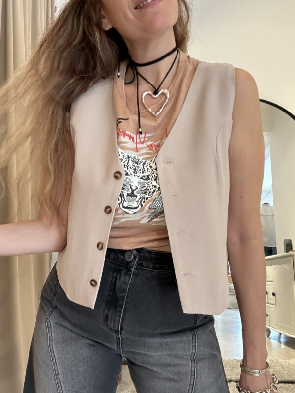 Chaleco Camel