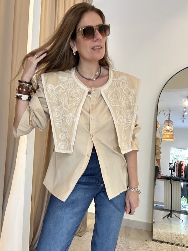 Camisa Babe Camel