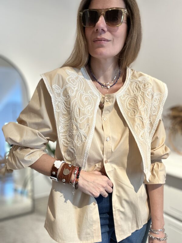 Camisa Babe Camel