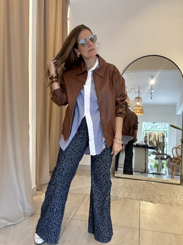 CAMPERA CECO CUERO AVIADOR