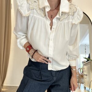 CAMISA BORDADO VOLADOS