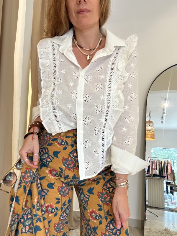CAMISA BRODERIE VOLADOS