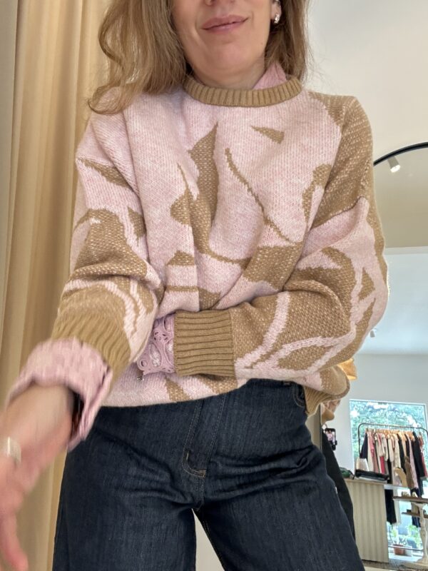 SUETER CAMEL COMBINADO
