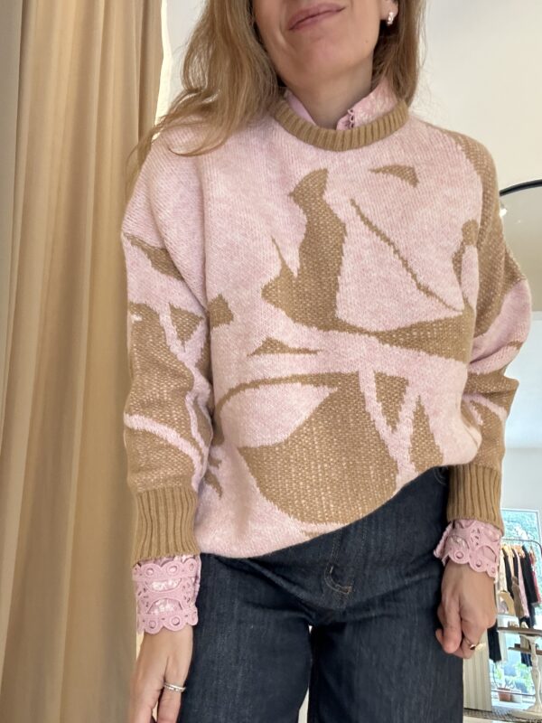SUETER CAMEL COMBINADO