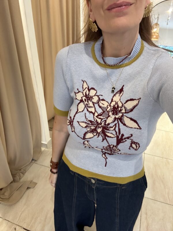 REMERA CELESTE