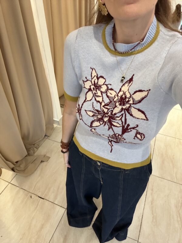 REMERA CELESTE