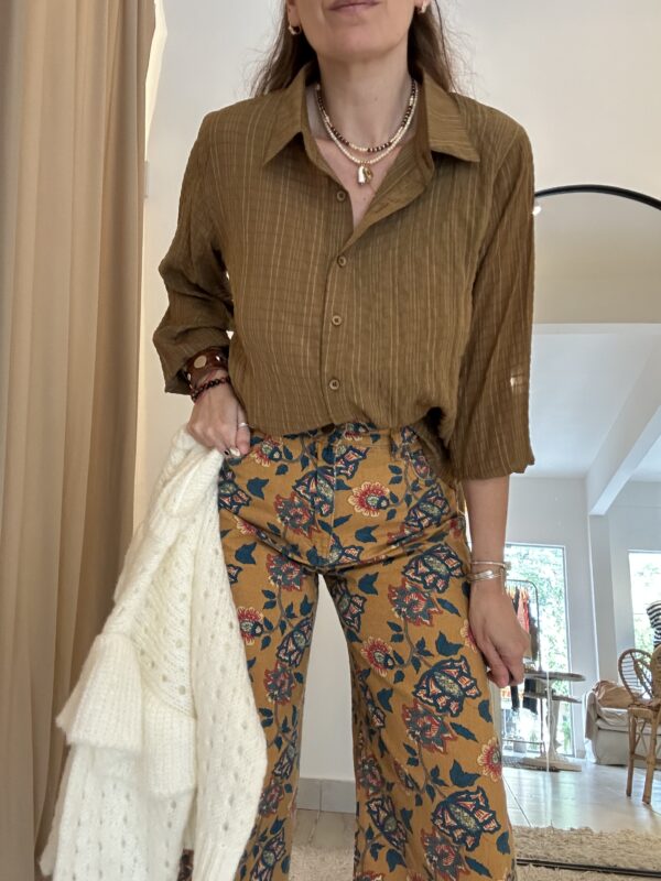 CAMISA CARAMELO