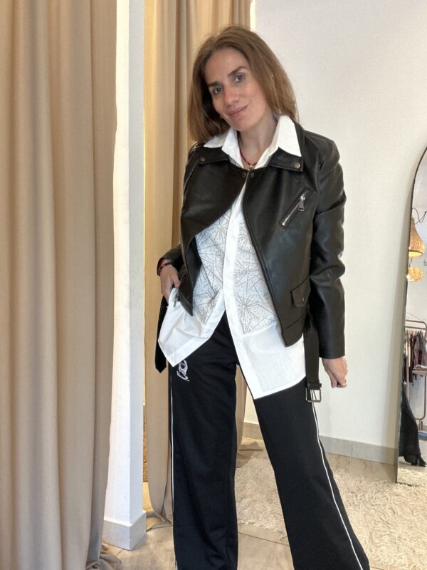 CAMPERA ECO CUERO ROCKERA