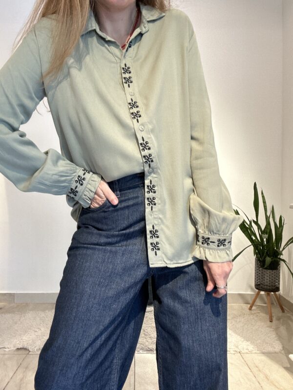 CAMISA MILITAR BORDADA