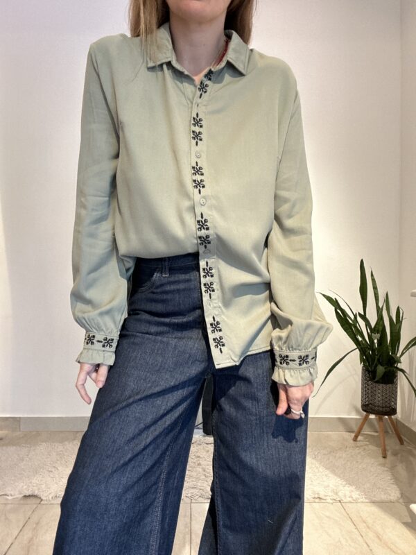 CAMISA MILITAR BORDADA
