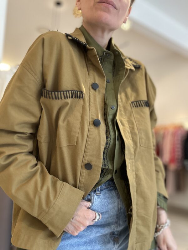 CAMISACO PESPUNTE